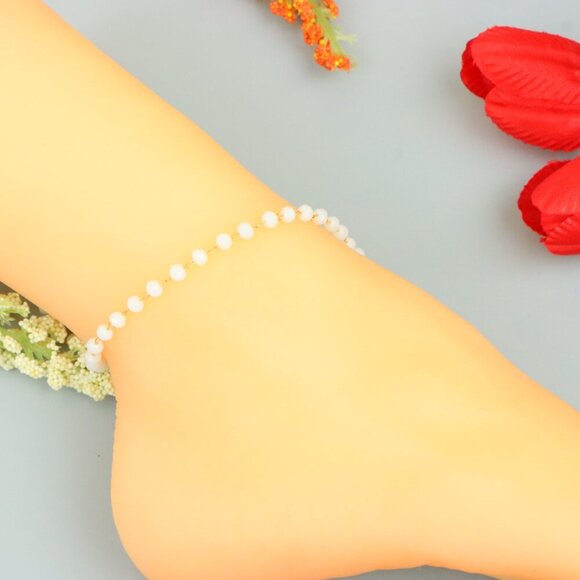 Handmade Anklet – A Stylish Choice for Women, Thoughtful Gift Idea, EVCH1211 - Picture 7 of 8